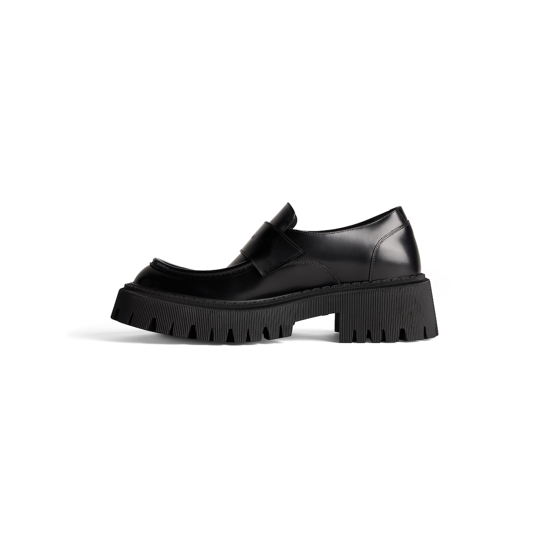 Balenciaga Mocasín Tractor para Mujer en Negro Último día