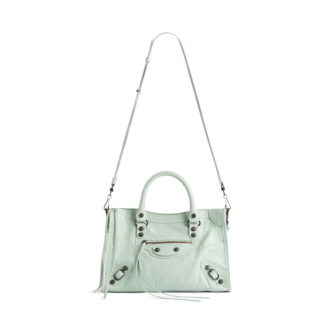 Balenciaga Bolso Le City Pequeño para Mujer en Verde Mineral Oferta especial de fábrica