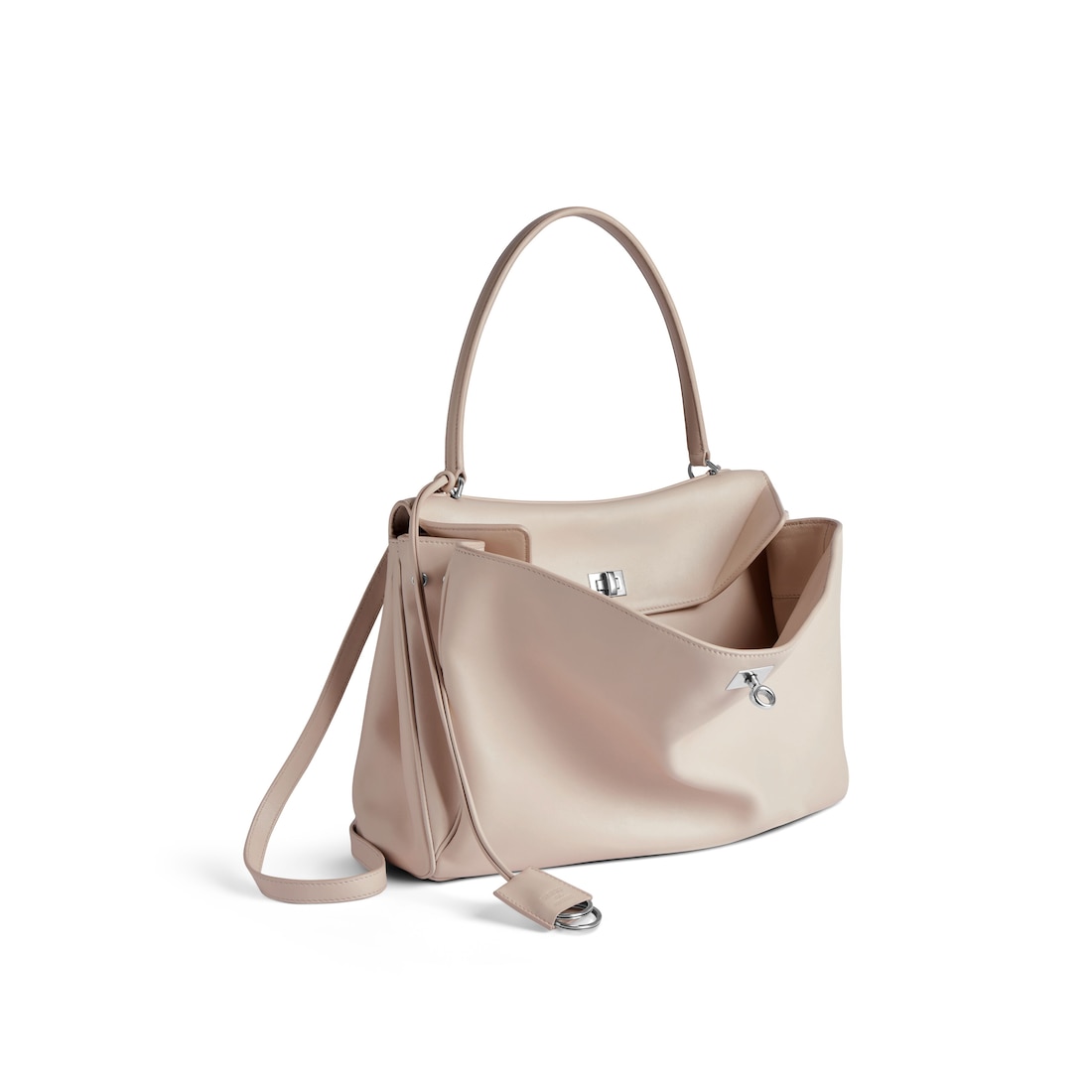 Balenciaga Bolso De Mano Rodeo Mediano para Mujer en Almendra Ahorra y exporta