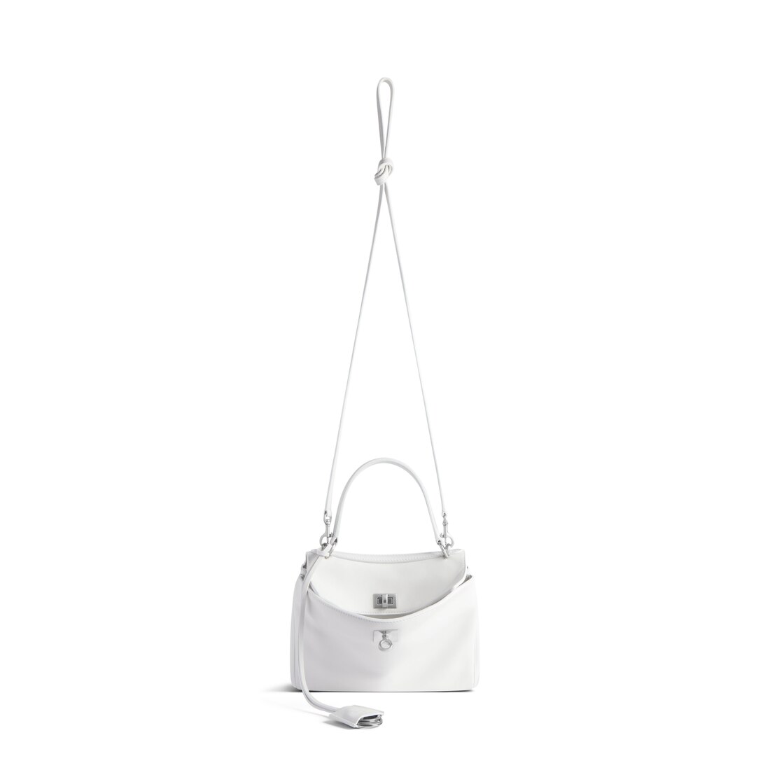 Balenciaga Minibolso De Mano Rodeo para Mujer en Blanco Precios de Black Friday