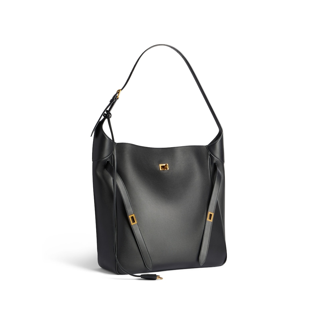 Balenciaga Bolso Hobo Bel Air Grande para Mujer en Negro Oferta exclusiva