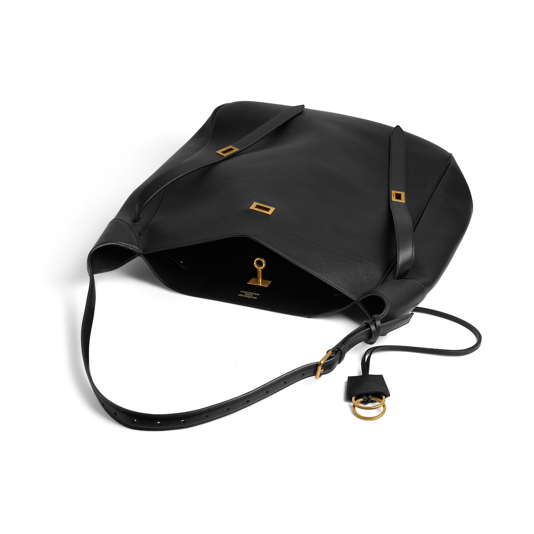 Balenciaga Bolso Hobo Bel Air Grande para Mujer en Negro Oferta exclusiva