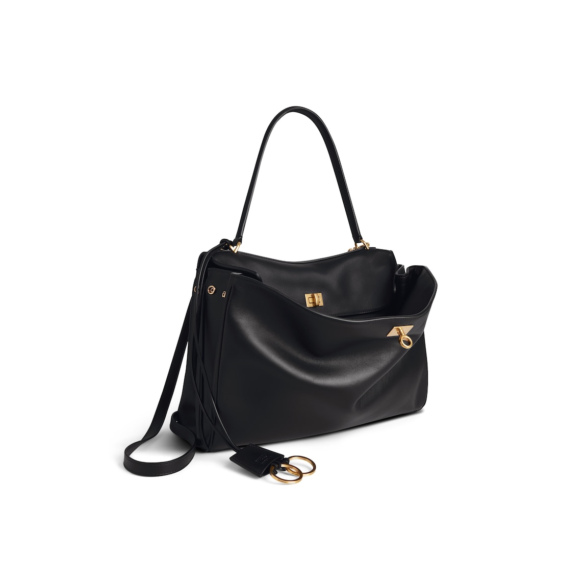 Balenciaga Bolso De Mano Rodeo Mediano para Mujer en Negro Descuento por venta flash