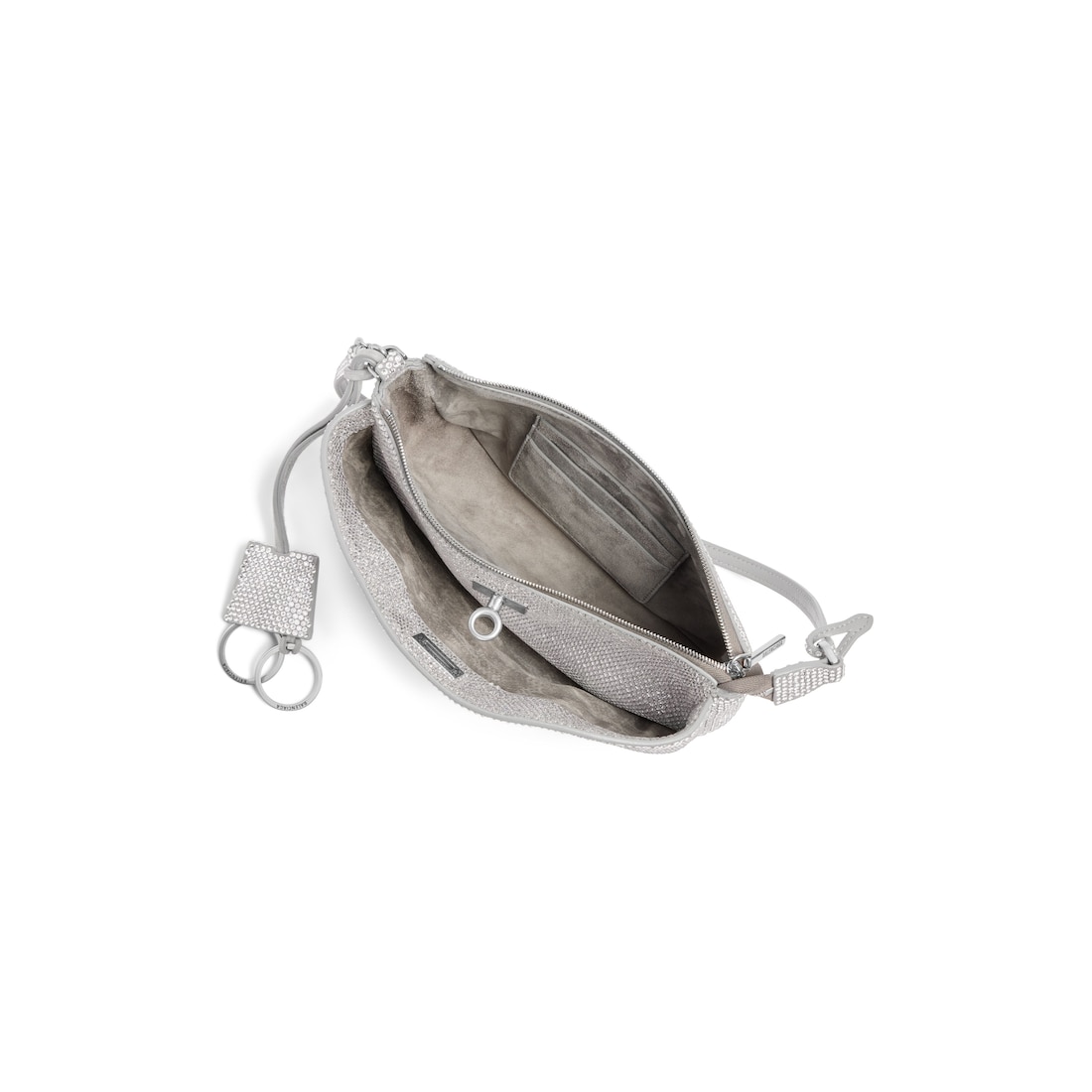 Balenciaga Pochette Sling Rodeo para Mujer en Gris Humo Ofertas especiales
