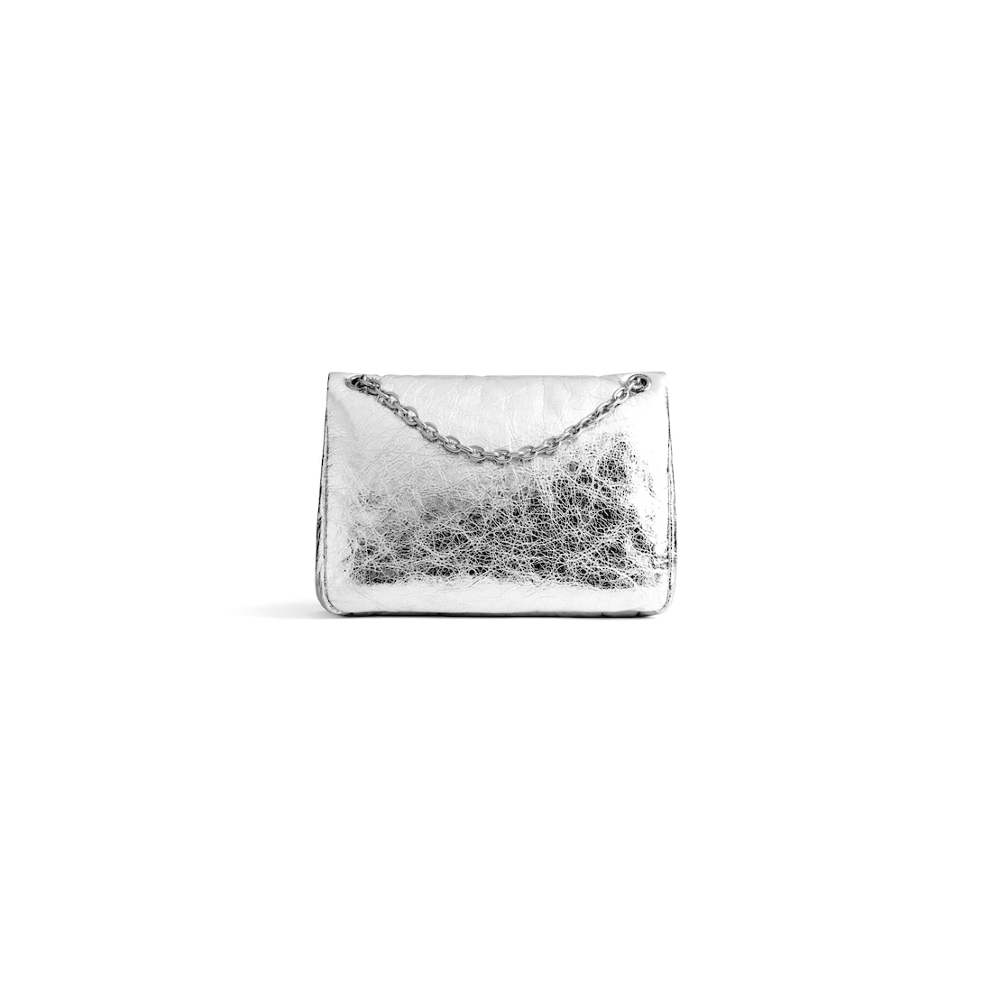 Balenciaga Minibolso Monaco Metalizado para Mujer en Plateado Rebajas de fin de temporada