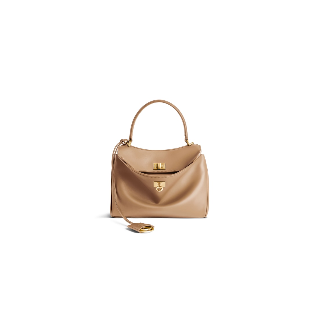 Balenciaga Minibolso De Mano Rodeo para Mujer en Café Con Leche