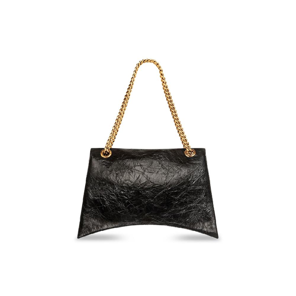 Balenciaga Bolso Grande Con Cadena Crush para Mujer en Negro Rebajas top