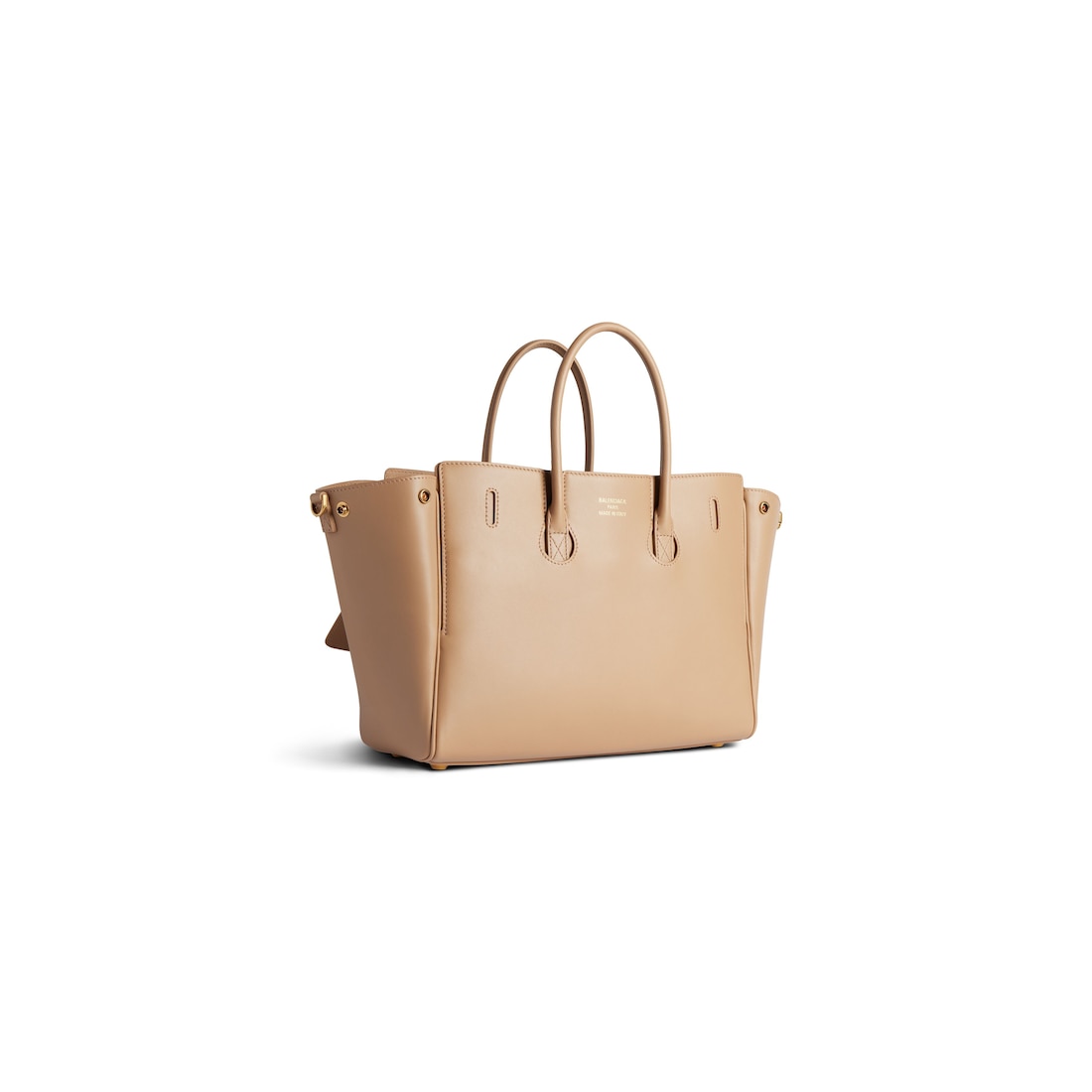 Balenciaga Bolso Carry All Bel Air Pequeño para Mujer en Café Con Leche COMPRAR AHORA