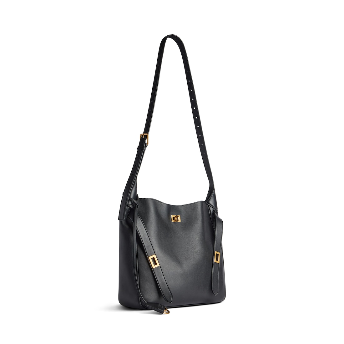Balenciaga Bolso Hobo Bel Air Pequeño para Mujer en Negro ÚLTIMAS EDICIONES