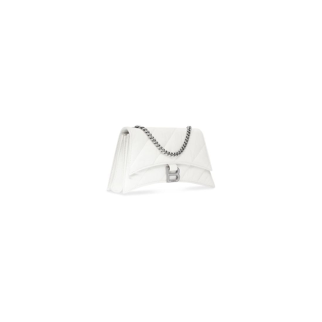Balenciaga Bolso Con Cadena Crush Xs Acolchado para Mujer en Blanco Óptico Precio de fábrica
