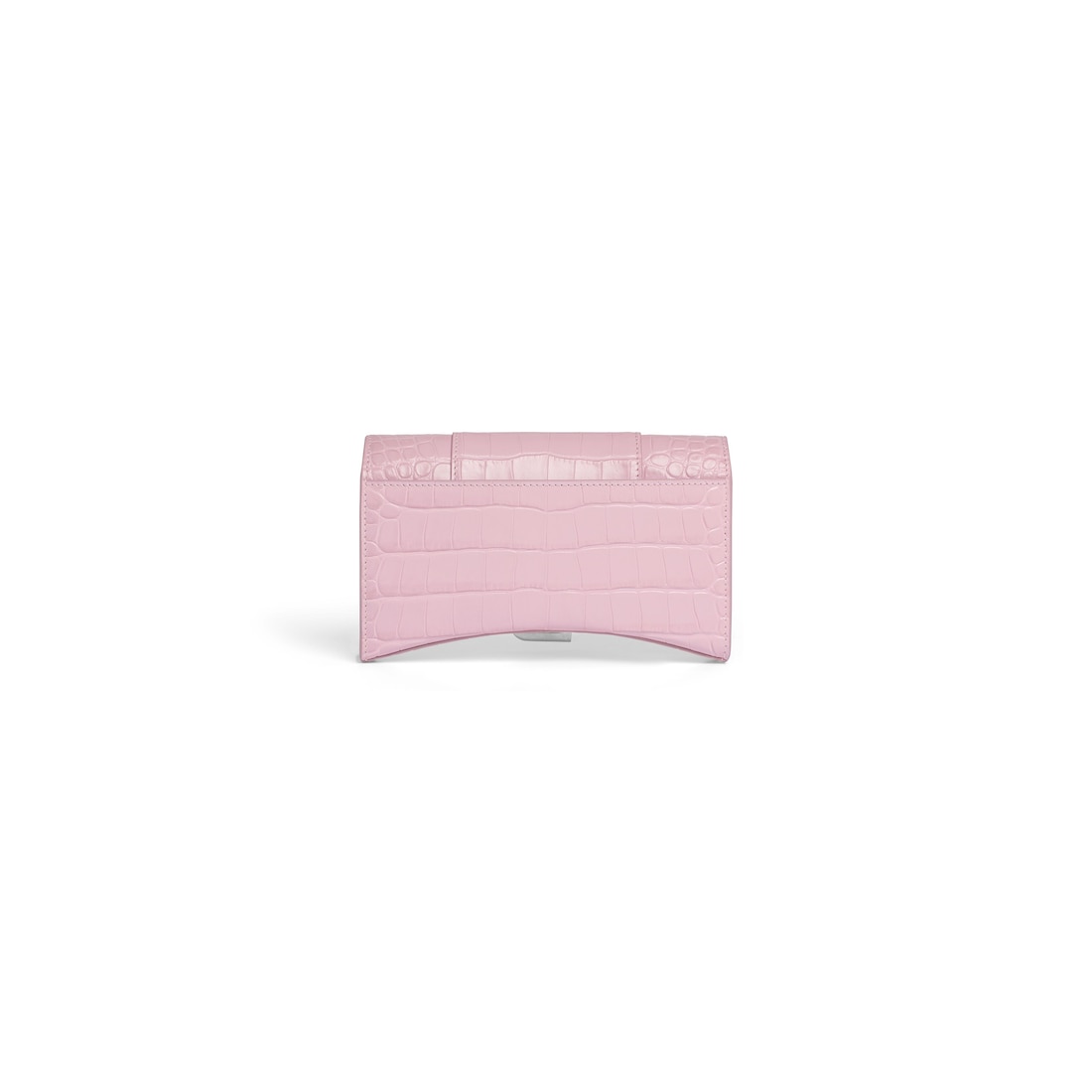 Balenciaga Cartera Con Cadena Hourglass Con Estampado Cocodrilo para Mujer en Rosa Oferta especial de fábrica
