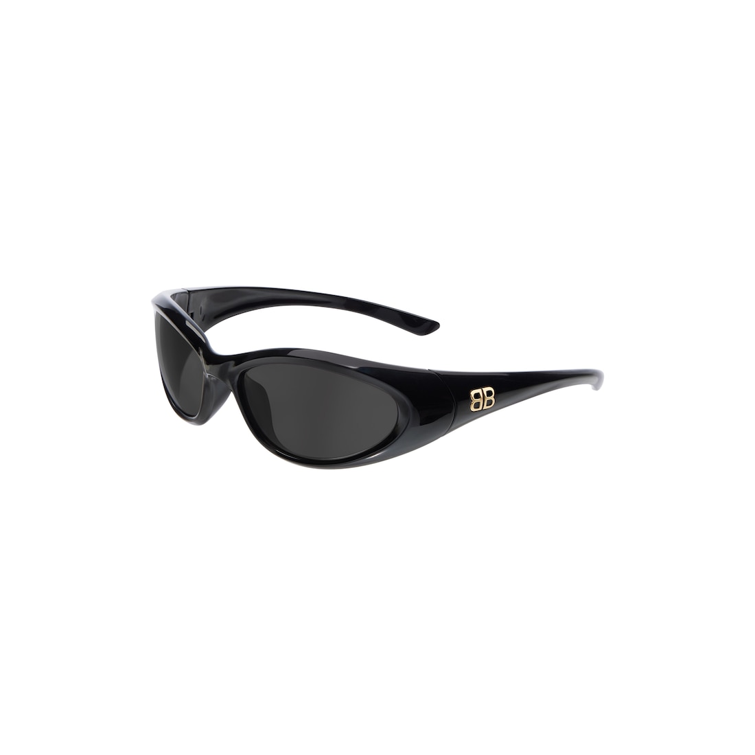 Balenciaga Gafas De Sol Sporty B Round Af en Negro Libre de impuestos
