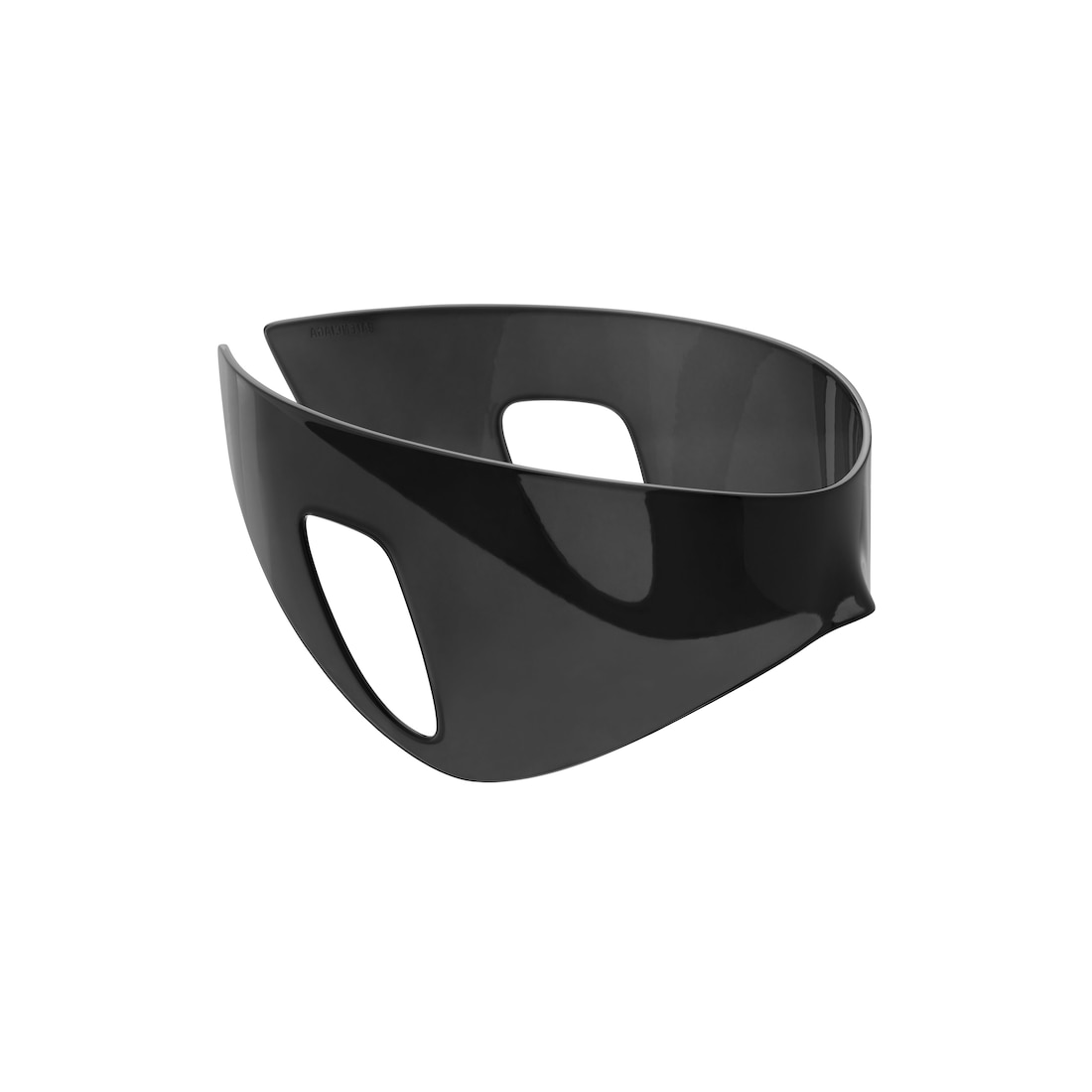 Balenciaga Gafas De Sol Tipo Máscara 24/7 en Negro Descuento por venta flash