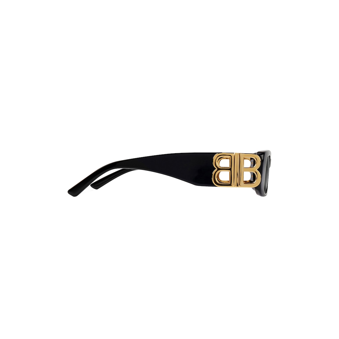 Balenciaga Gafas De Sol Dynasty Rectangle en Negro Devoluciones gratuitas