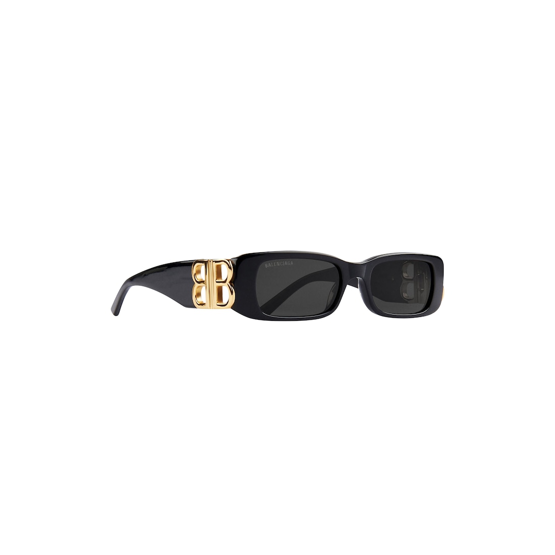 Balenciaga Gafas De Sol Dynasty Rectangle en Negro Devoluciones gratuitas