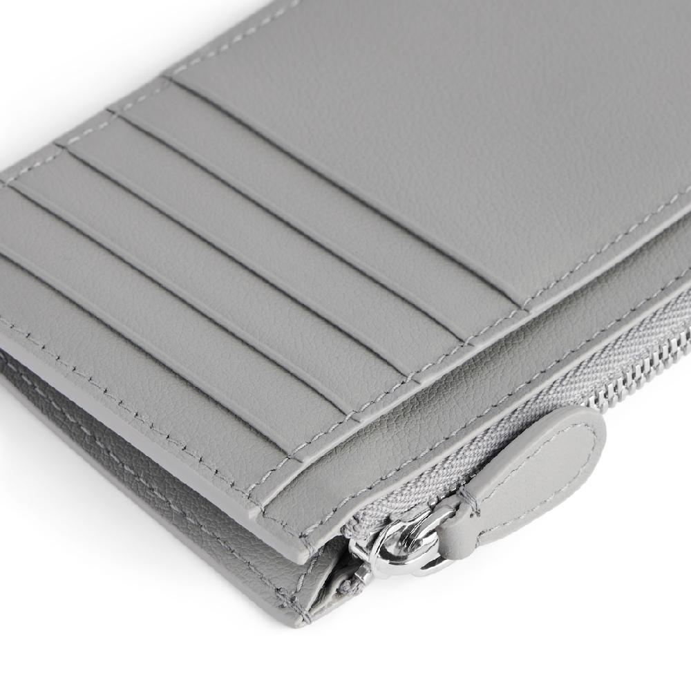 Balenciaga Monedero Y Tarjetero Alargado Cash 2.0 para Mujer en Gris Ofertas