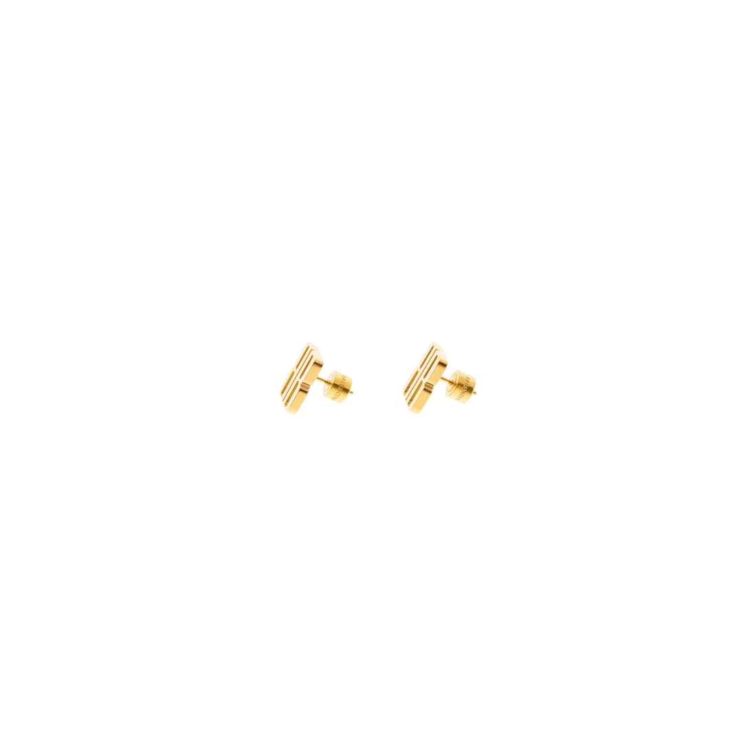 Balenciaga Pendientes De Botón Nano Xs para Mujer en Dorado Tienda