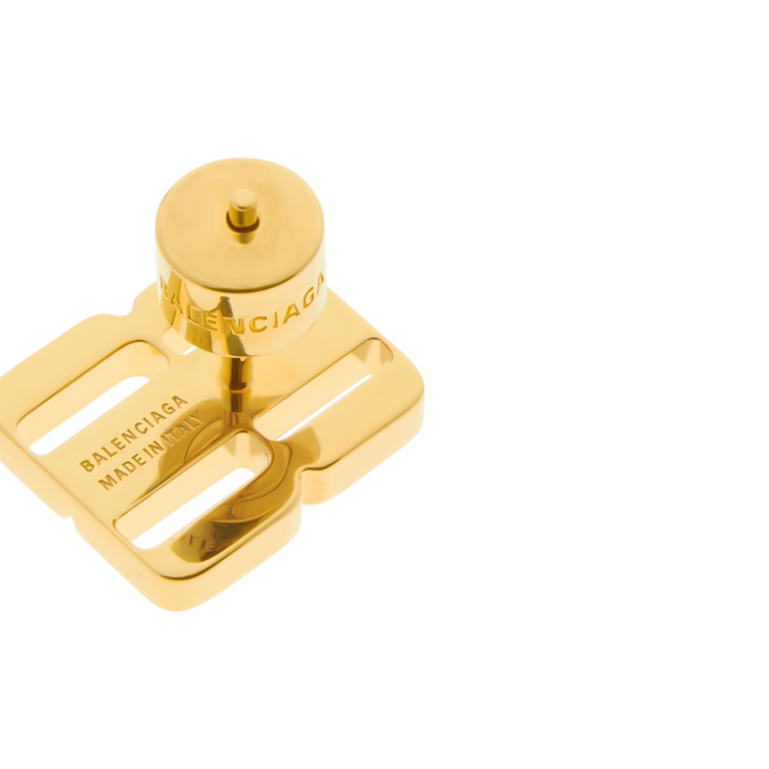 Balenciaga Pendientes De Botón Nano Xs para Mujer en Dorado Tienda