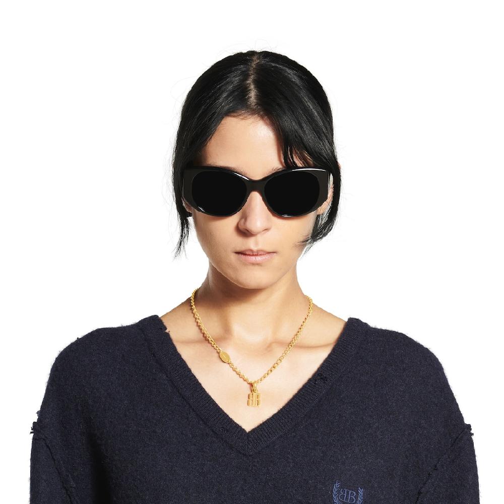 Balenciaga Collar Fino Nano en Dorado Liquidación