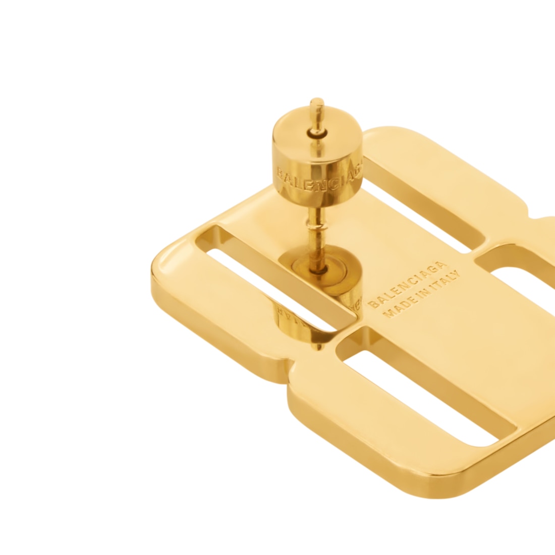 Balenciaga Pendientes De Botón Nano en Dorado Rebajas top