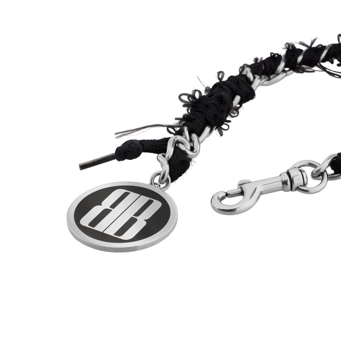 Balenciaga Choker Nano Lace para Mujer en Plateado Antiguo/negro Envío gratis