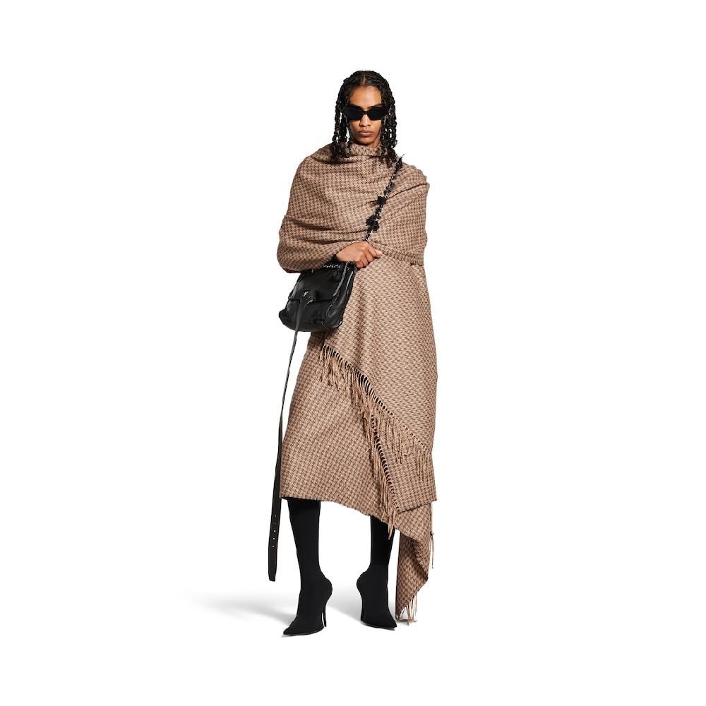 Balenciaga Bufanda para Mujer en Marrón