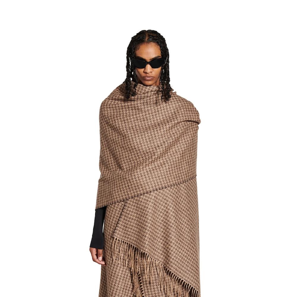 Balenciaga Bufanda para Mujer en Marrón ÚLTIMAS EDICIONES