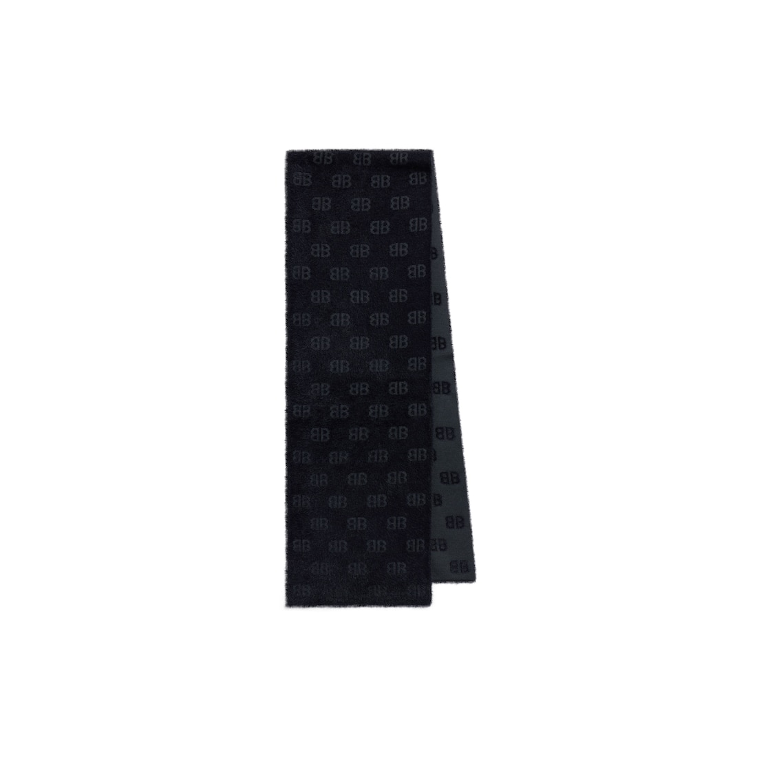 Balenciaga Bufanda Furry para Mujer en Negro