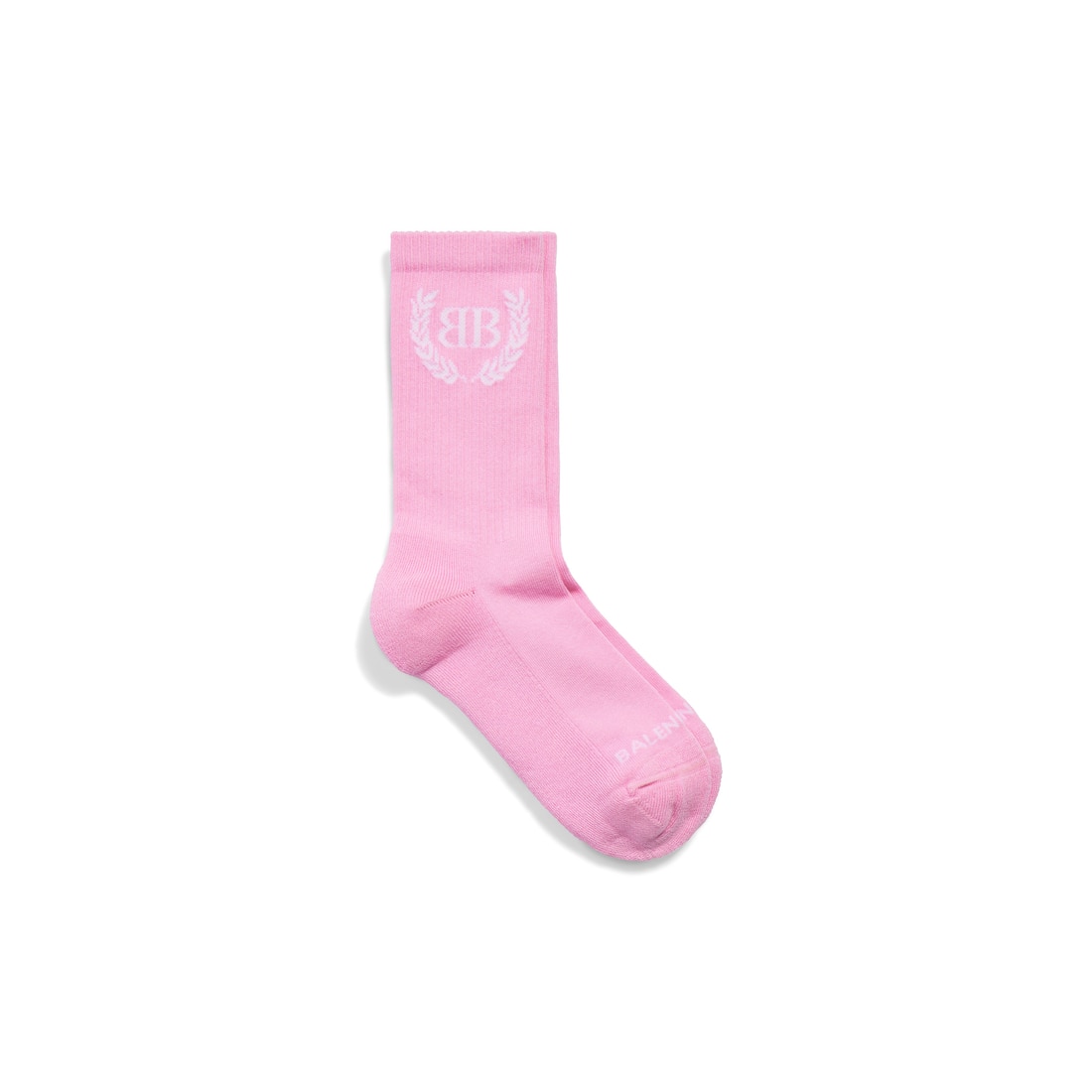 Balenciaga Calcetines Laurel Classic en Rosa Bebé/blanco