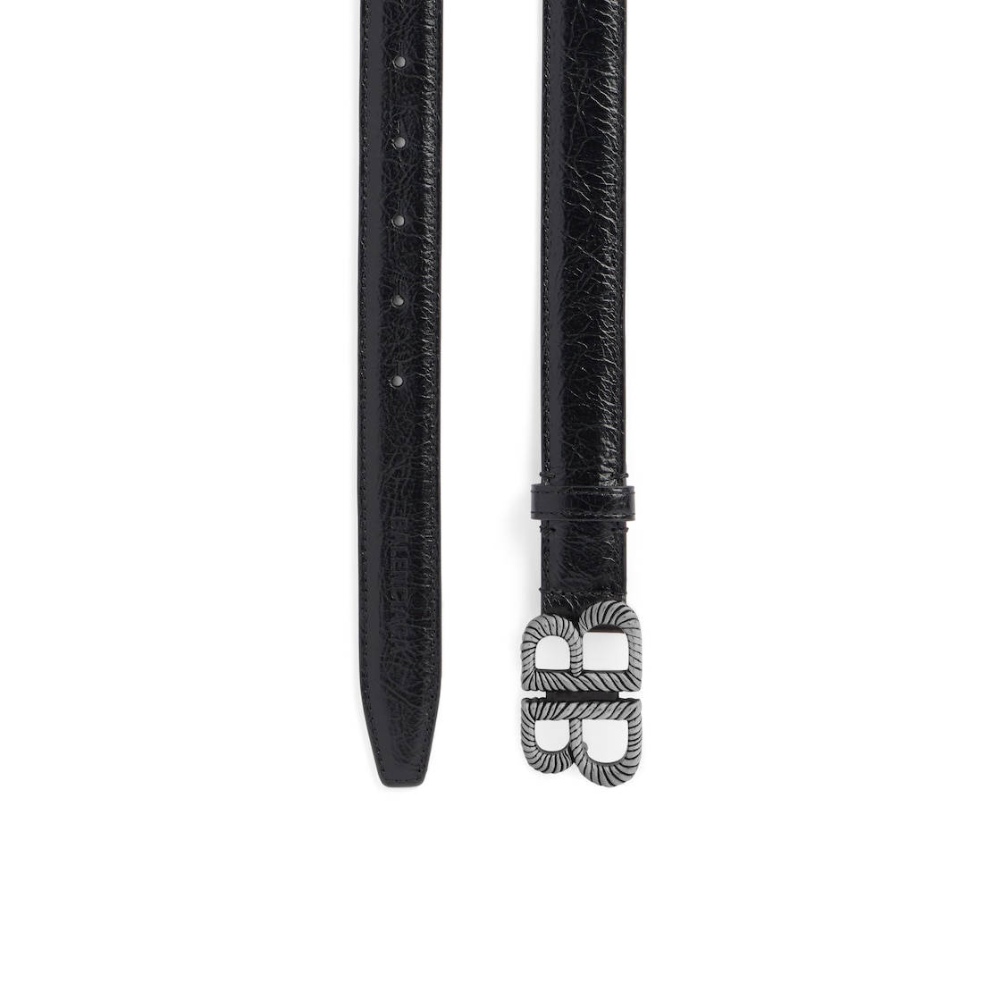 Balenciaga Cinturón Monaco Twist para Mujer en Negro