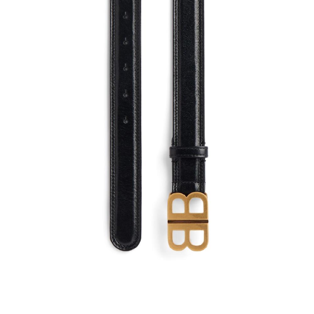 Balenciaga Cinturón Bb Soft para Mujer en Negro