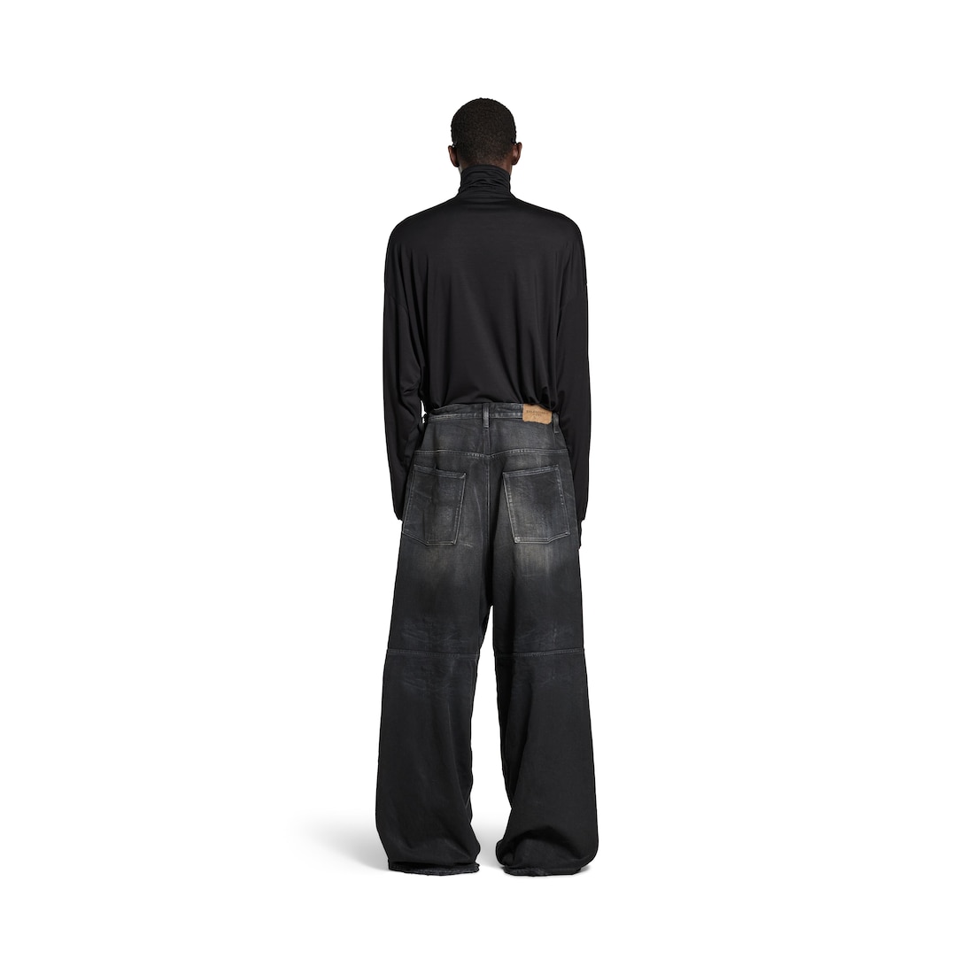 Balenciaga Pantalón Baggy para Hombre en Negro Gran oferta