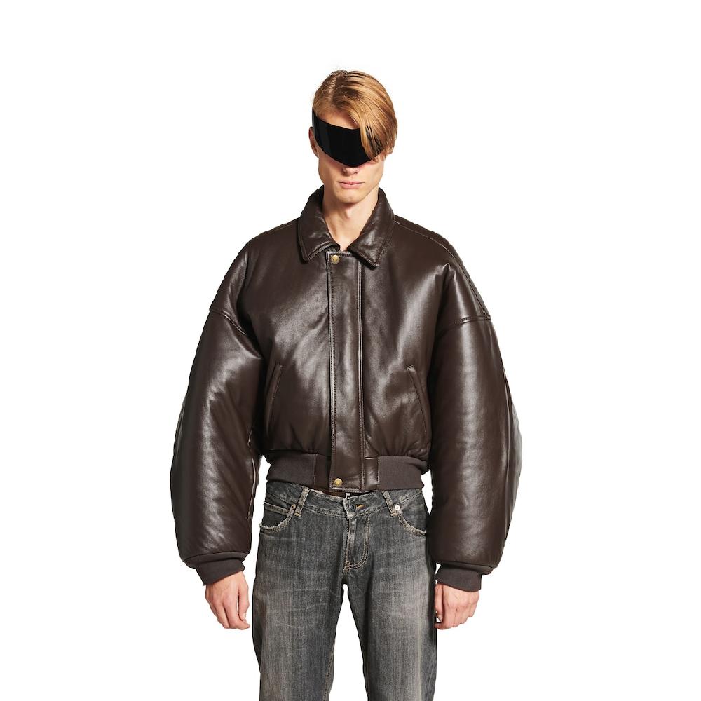 Balenciaga Chaqueta Round Taxi para Hombre en Marrón Oscuro Los más vendidos