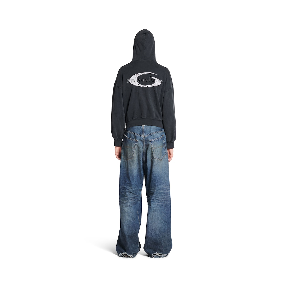 Balenciaga Pantalón Baggy para Hombre en Azul Intenso Descuento