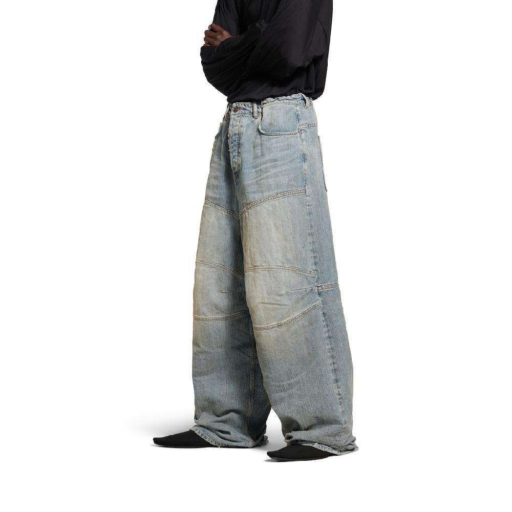 Balenciaga Pantalón Baggy para Hombre en Azul Claro Ahorra y exporta