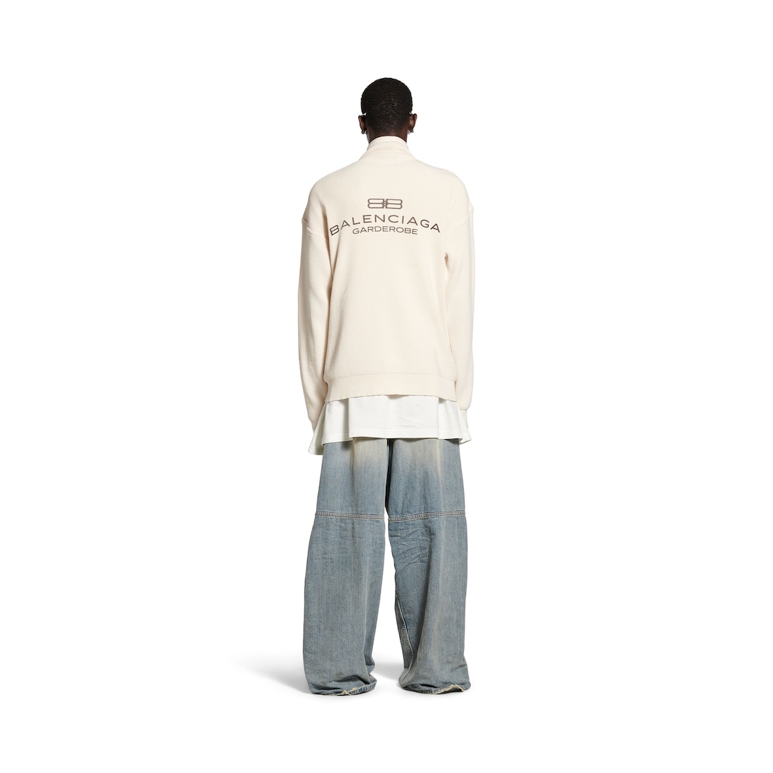 Balenciaga Jersey Intertwined para Hombre en Beige Libre de impuestos