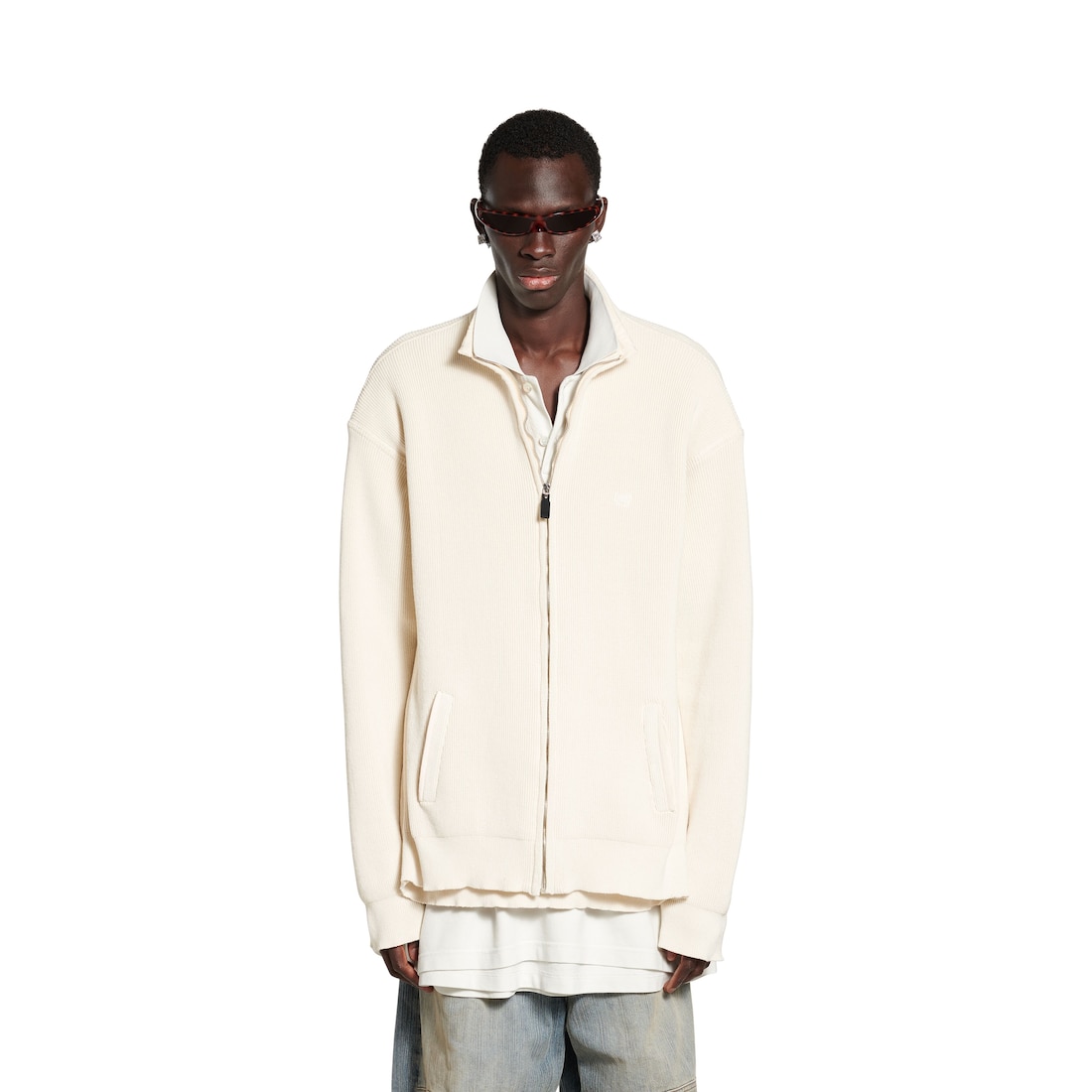 Balenciaga Jersey Intertwined para Hombre en Beige Libre de impuestos