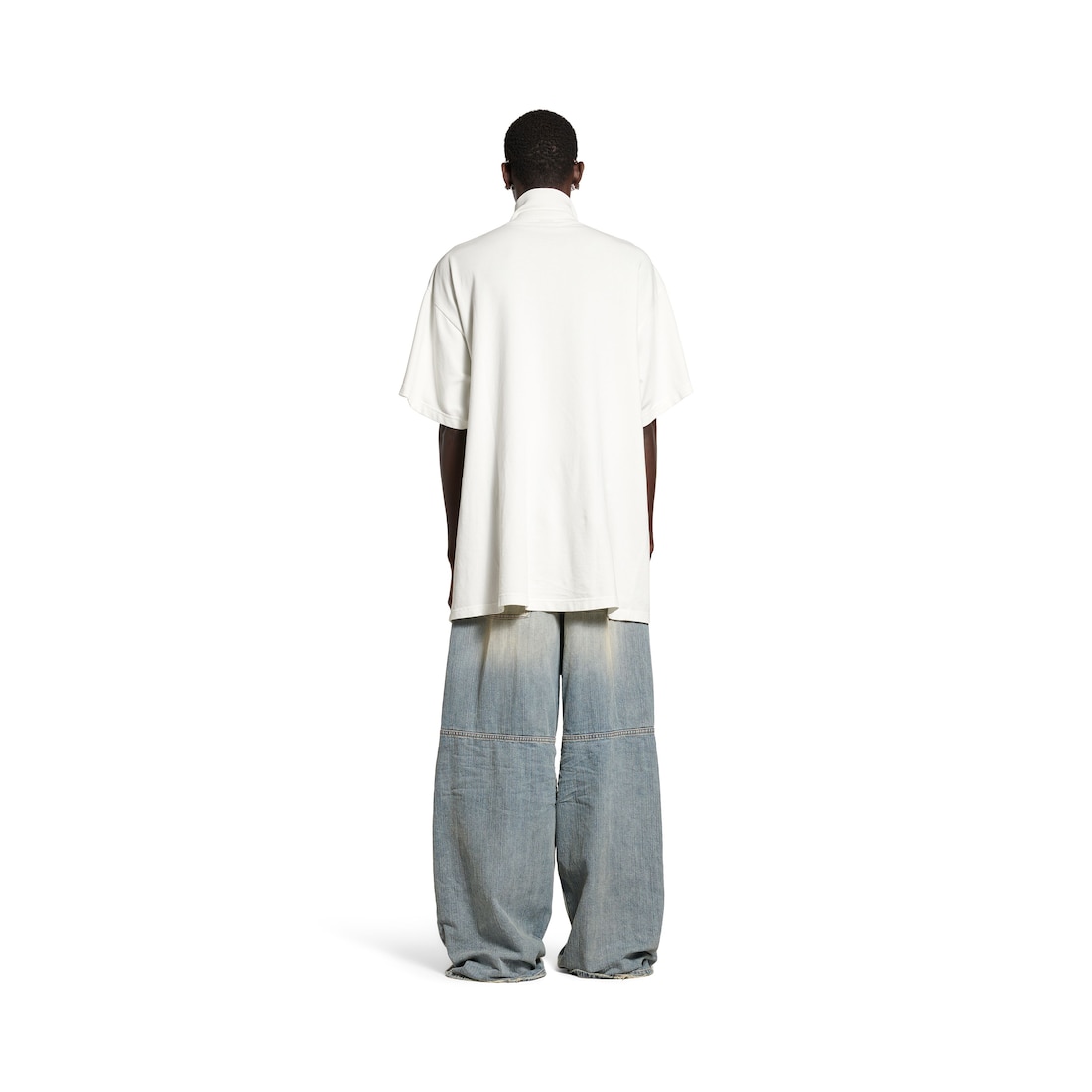 Balenciaga Polo Intertwined para Hombre en Blanco Descuentos del mes