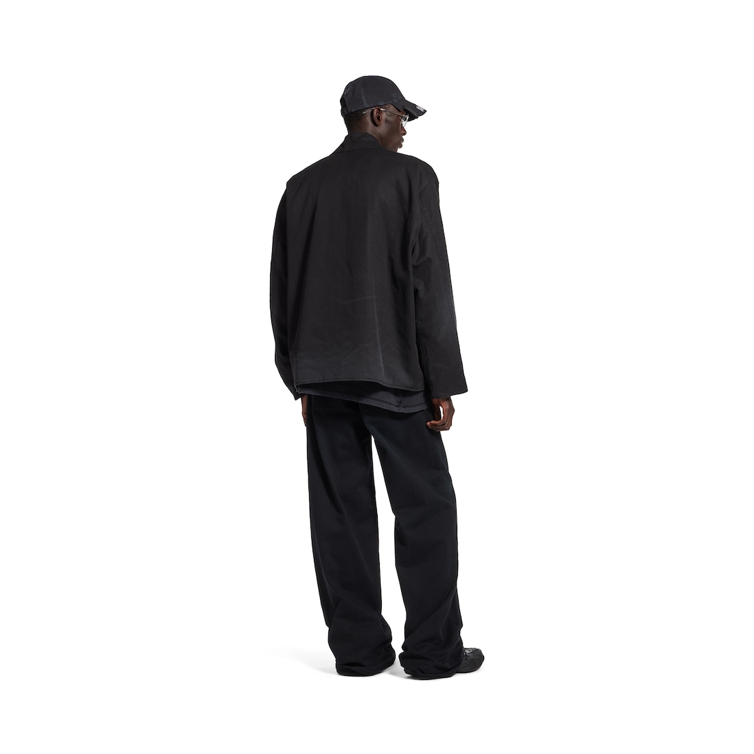 Balenciaga Chaqueta Con Cremallera para Hombre en Negro Oferta exclusiva