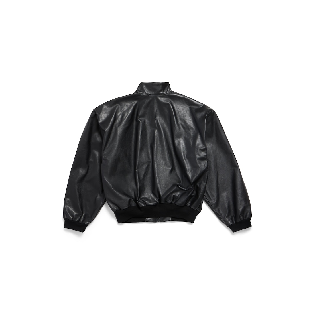 Balenciaga Chaqueta Harrington en Negro Última moda