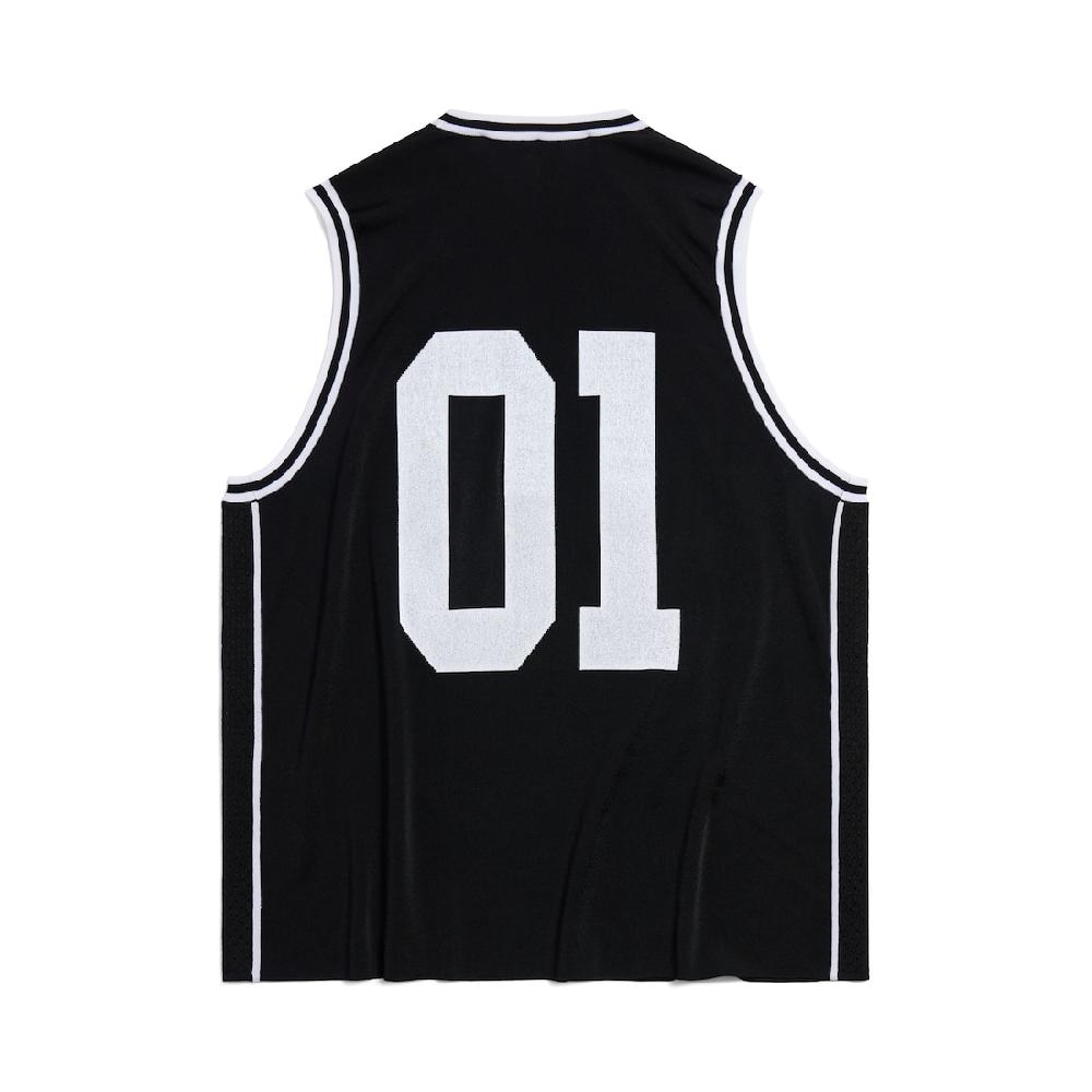 Balenciaga Camiseta Top De Tirantes - Basketball Series para Hombre en Negro/blanco Devoluciones gratuitas