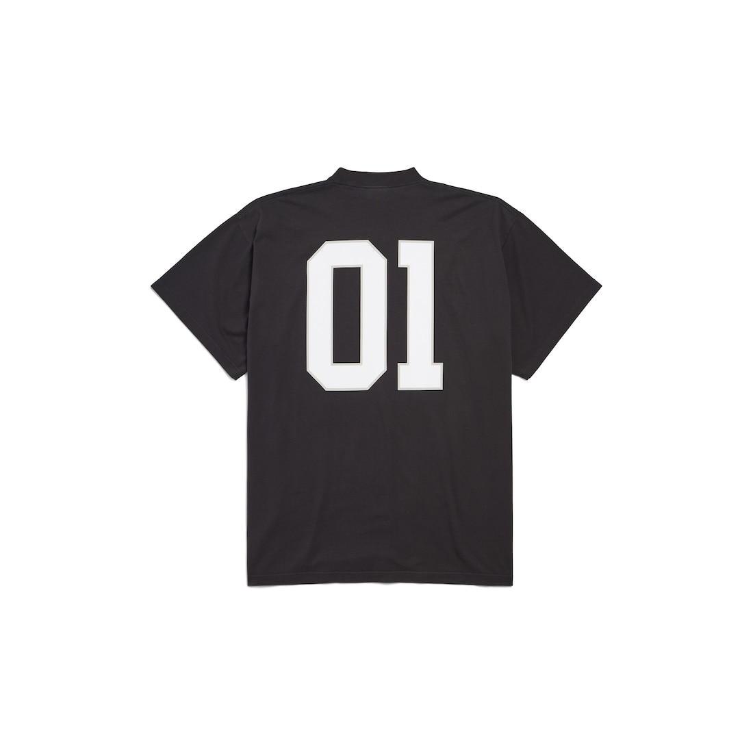 Balenciaga Camiseta Basketball Series Oversized para Hombre en Negro Gran oferta