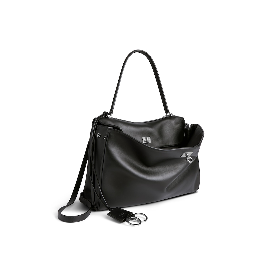 Balenciaga Bolso De Mano Rodeo Mediano para Mujer en Negro Ventas relámpago
