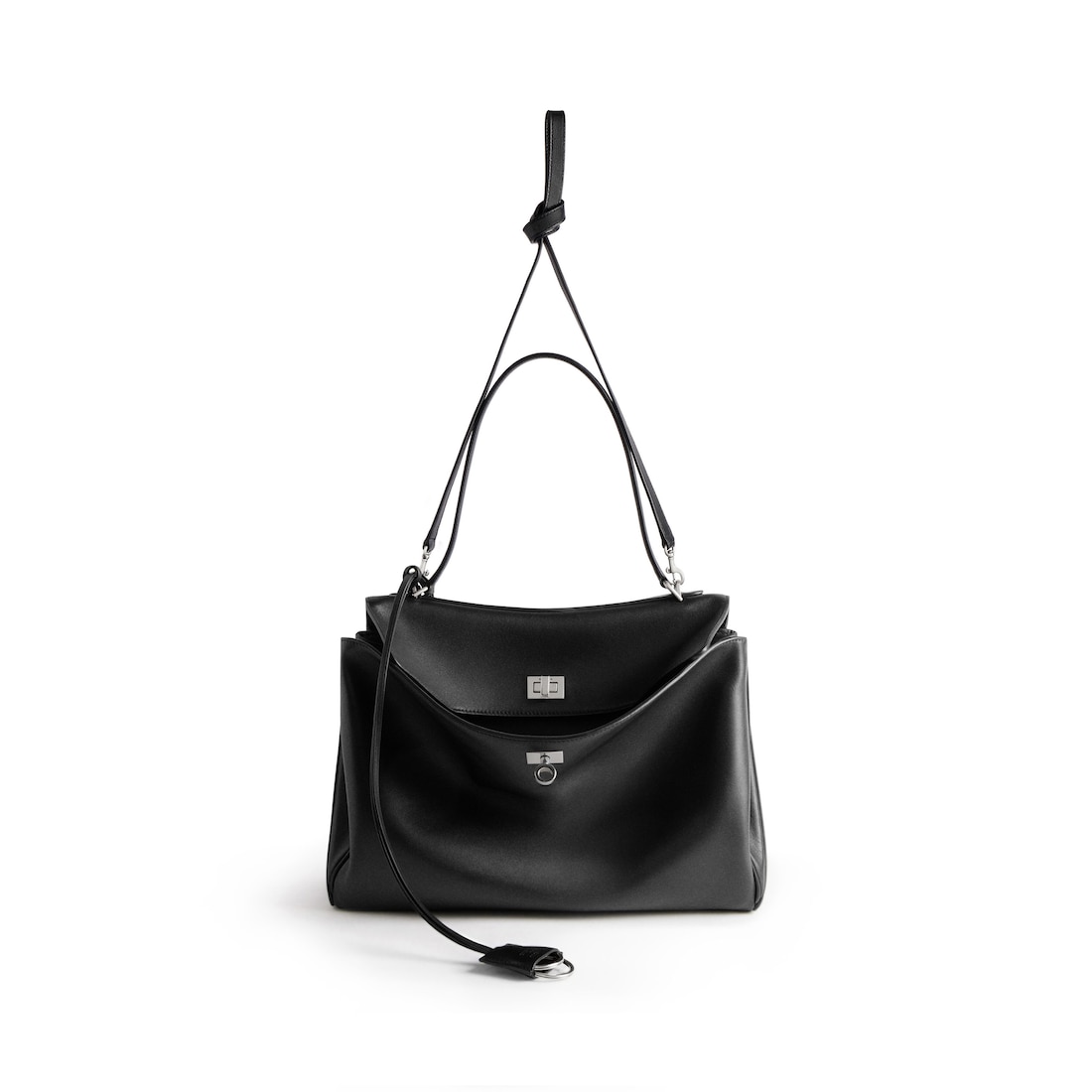 Balenciaga Bolso De Mano Rodeo Mediano para Mujer en Negro Ventas relámpago