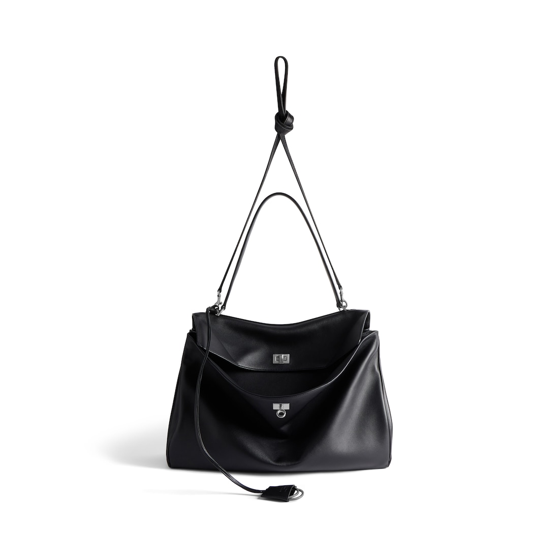 Balenciaga Bolso De Mano Rodeo Grande para Mujer en Negro Mejor oferta