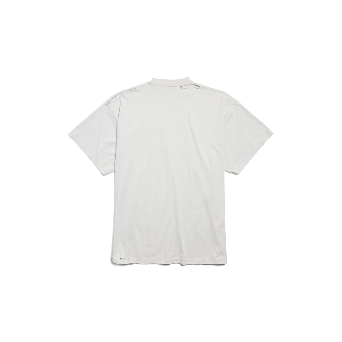 Balenciaga Camiseta 3b Liquefied Oversized para Hombre en Blanco Envío gratis