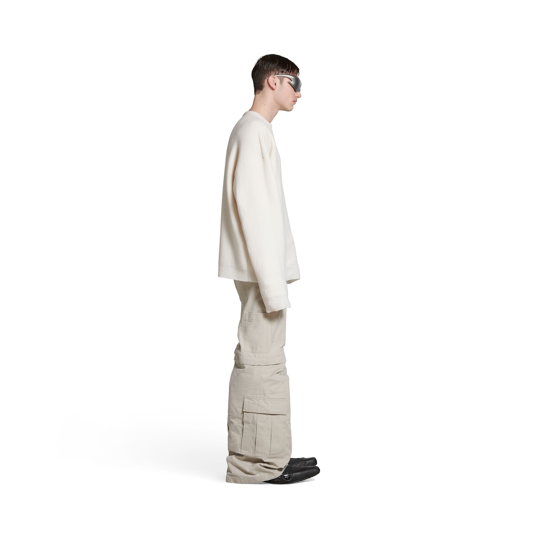 Balenciaga Jersey para Hombre en Blanco Liquidación