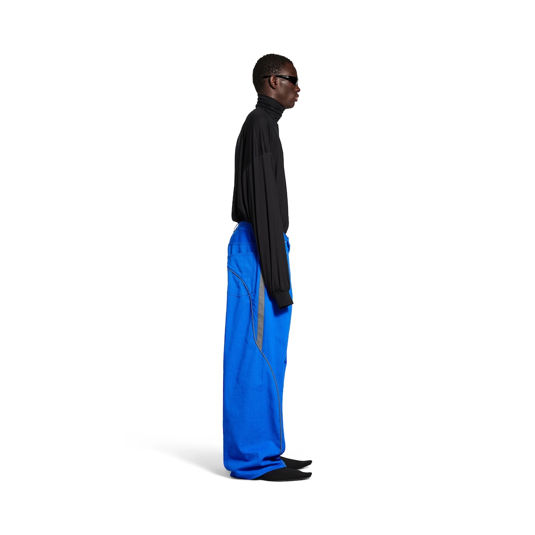 Balenciaga Pantalón Vaquero Tracksuit para Hombre en Azul Real Envío internacional gratuito