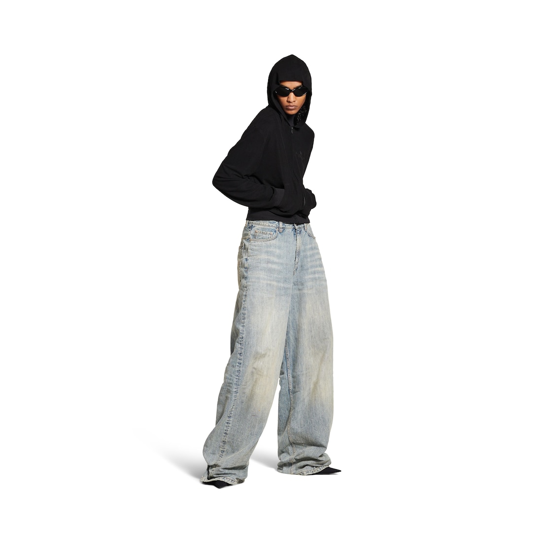 Balenciaga Pantalón Pull-up para Hombre en Azul