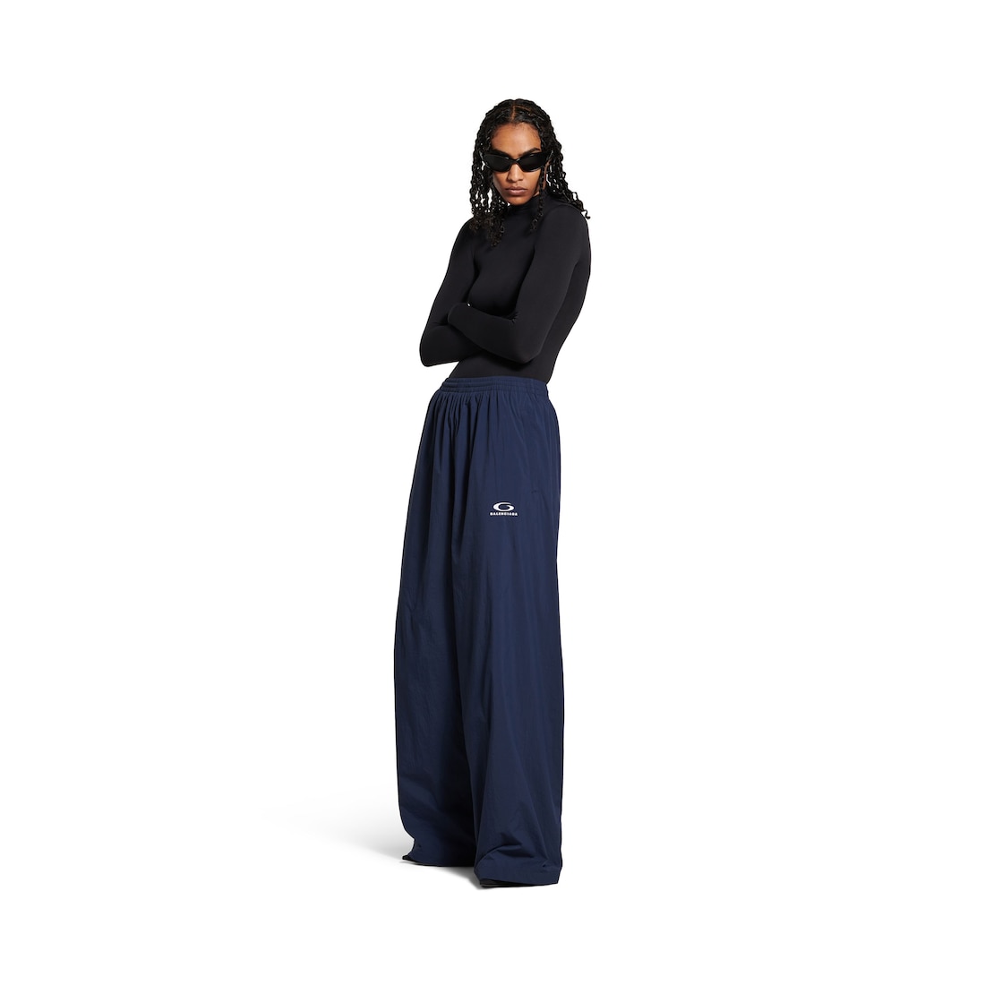 Balenciaga Pantalón Tracksuit para Hombre en Azul Marino